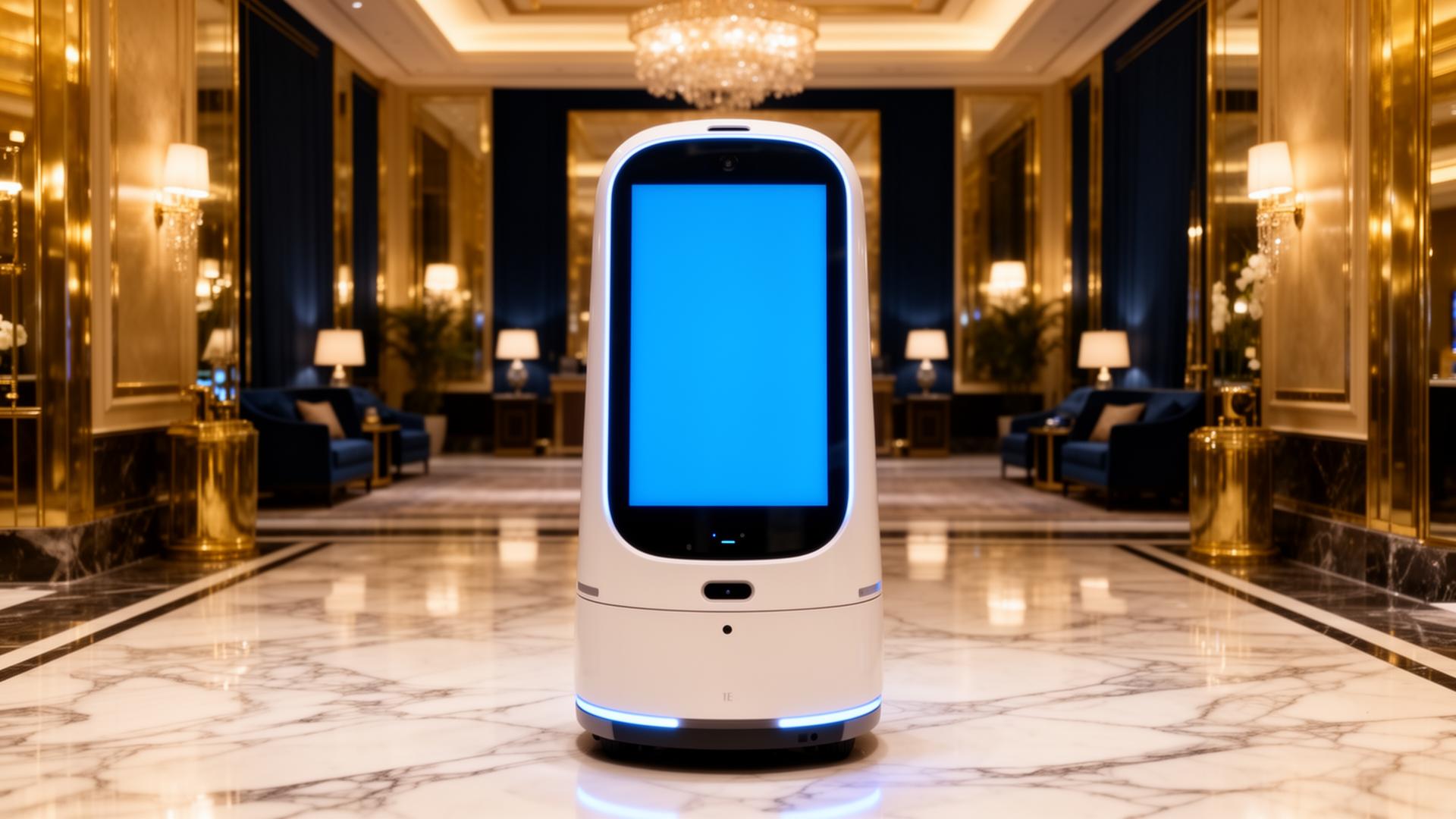 Smart receptionist robot speaking Arabic